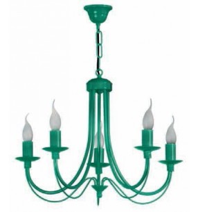 Люстра Арт. L-56/5 Verde (зеленый) Joalpa (Испания)